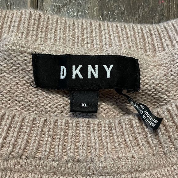 DKNY Sparkly Golden Sweater - Picture 4 of 6